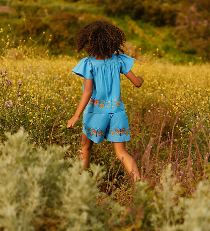 Molo Shorts - Ally - Blue Flower