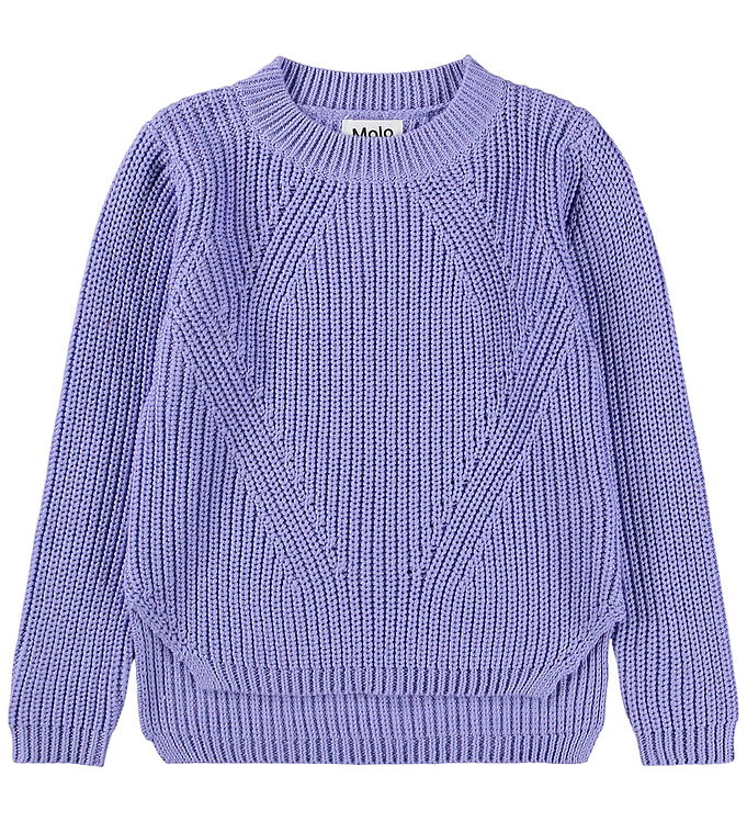 Molo Bluse - Strik - Gillis - Cool Lilac