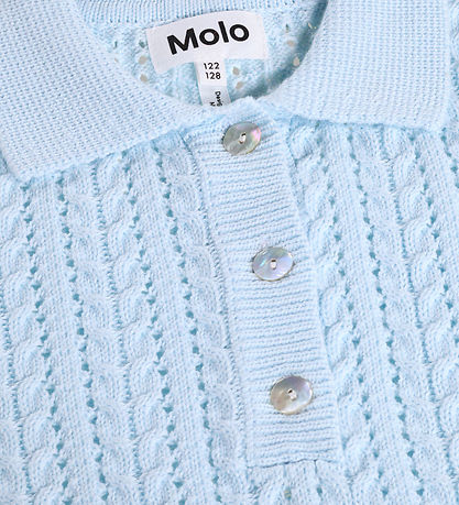 Molo Bluse - Strik - Gretel - Morning Sky