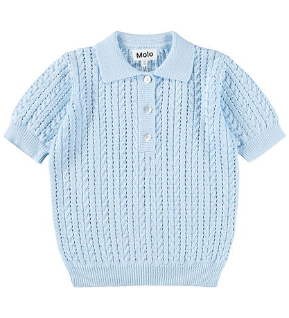 Molo Bluse - Strik - Gretel - Morning Sky