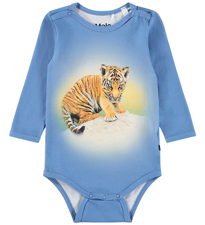 Foss Langærmet Body - Tiger Cub - 62