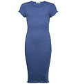 Rosemunde Dress - Rib - RkBalta - Dutch Blue w. Lace