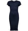 Rosemunde Dress - Rib - RkBalta - Navy w. Lace