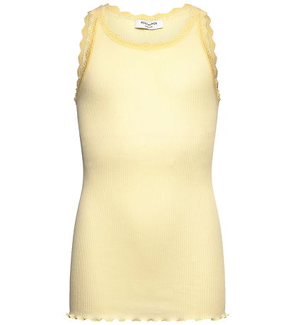 Rosemunde Top - Rib - Modal - RKBalta - Flan m. Blonder