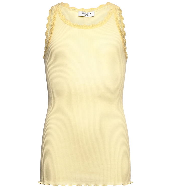 Rosemunde Top - Lang - Rib - RKBalta - Flan m. Blonder