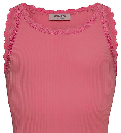 Rosemunde Top - Rib - Modal - RKBalta - Rapture Rose m. Blonder