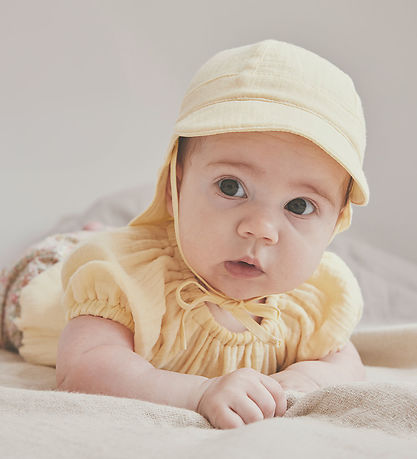 Huttelihut Legionærhat - Museslin - Double Cream