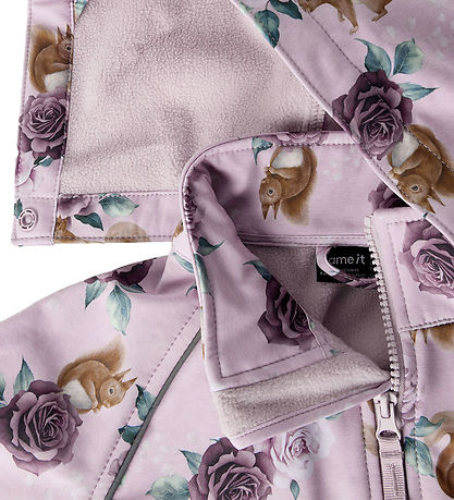 Name It Softshelljakke m. Fleece - Noos - NmfAlfa08 - Keepsake L