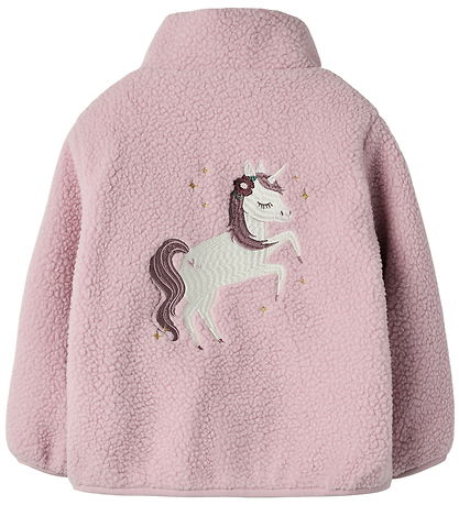 Name It Fleecejakke - Teddy - NmfMall - Keepsake Lilac