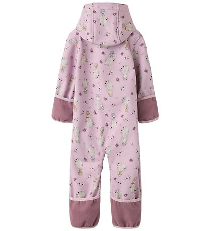 Name It Softshelldragt m. Fleece - NbfAlfa08 - Keepsake Lilac/Fl