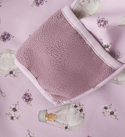 Name It Softshelldragt m. Fleece - NbfAlfa08 - Keepsake Lilac/Fl