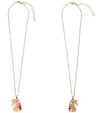 Konges Sløjd Halskæder - 2-pak - Bunnie Besties - Guld