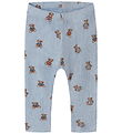 Name It Leggings - Rib - NbmDenkab - Blue Fog