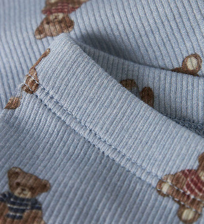 Name It Leggings - Rib - NbmDenkab - Blue Fog