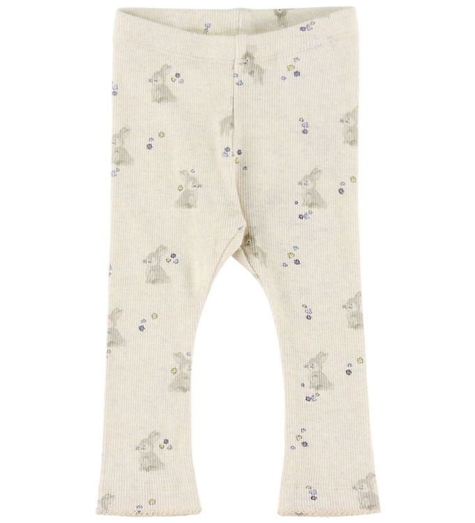 Name It NbfDiakab - Børne Leggings - Beige - 86