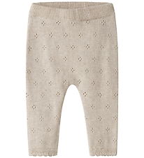 Name it Bukser - Strik - NbfDiame - Peyote Melange