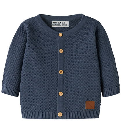 Name it Cardigan - Strik - NbmDenver - Vintage Indigo