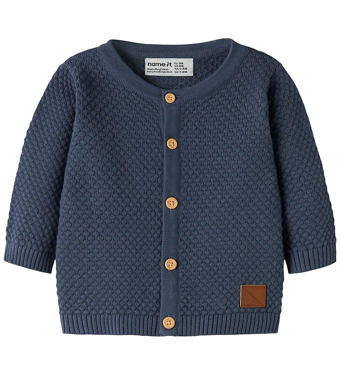 Name it Cardigan - Strik - NbmDenver - Vintage Indigo