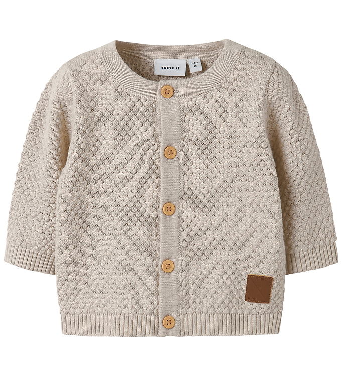 Name it Cardigan - Strik - NbmDenver - Peyote Melange
