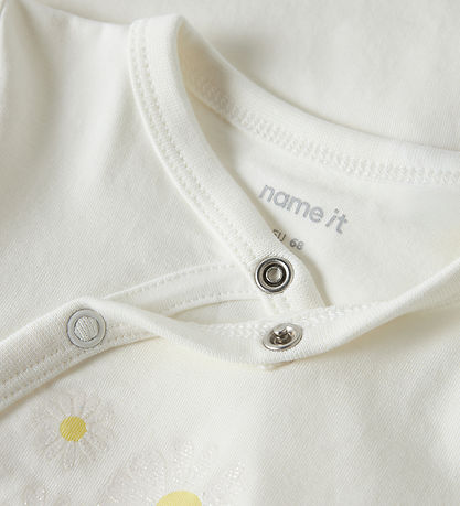 Name it Body k/æ - NbfVubie - Cloud Dancer/Daisy