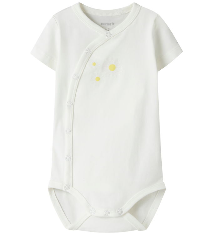 Name It Slå-om Body k/æ - NbfVubie - Cloud Dancer/Daisy