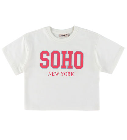 Kids Only T-shirt - KogDitta - Cloud Dancer/SOHO New York/Tiger 