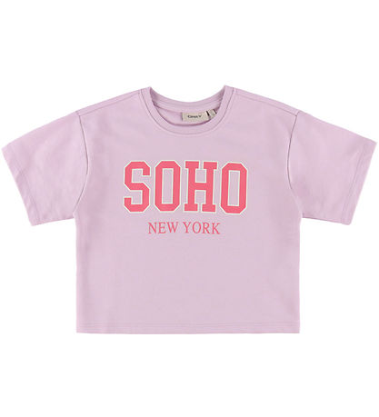 Kids Only T-shirt - KogDitta - Orchid Bloom/SOHO New York/Tiger