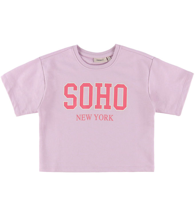 Kids Only T-shirt - KogDitta - Orchid Bloom/SOHO New York/Tiger