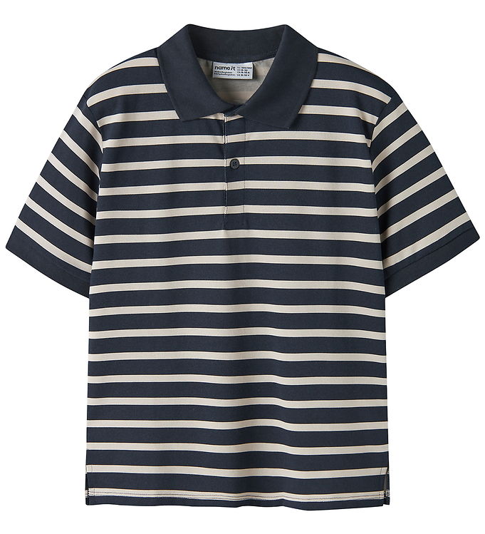 Name It Polo - NkmVolo - Navy Blazer/Chateau Gray