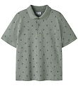 Name it Bluse - Polo - NkmVolo - Shadow/Palm