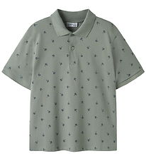 Name It Blouse - Polo - NkmVolo - Shadow/Palm