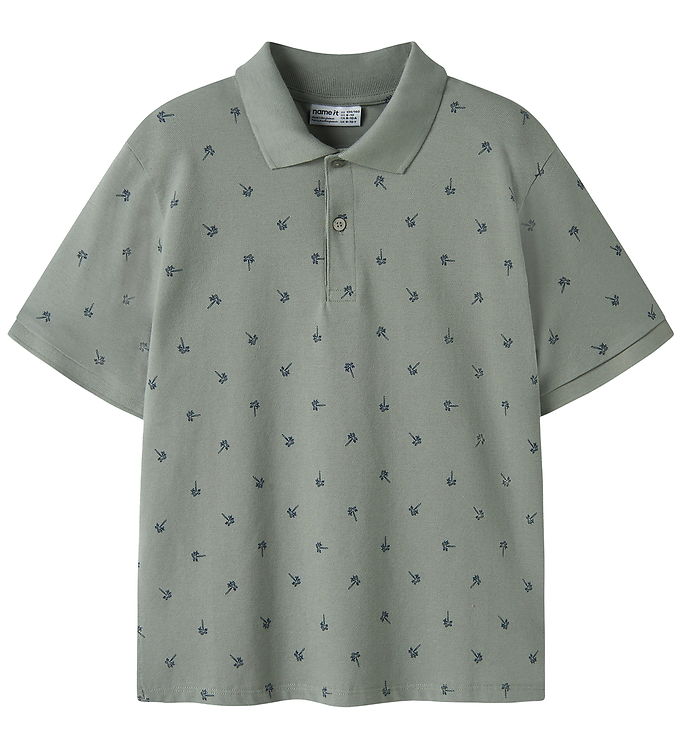 Name It Polo - NkmVolo - Shadow/Palm