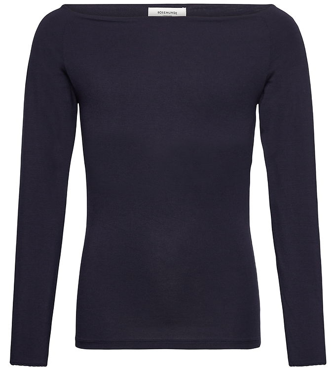 Rosemunde Bluse - Viskose - RkBiarritz - Off Shoulder - Navy