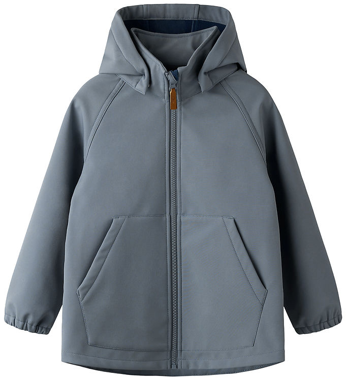 Name It Softshelljakke m. Fleece - Magic - NmmAlfa08 - Flint Sto billede