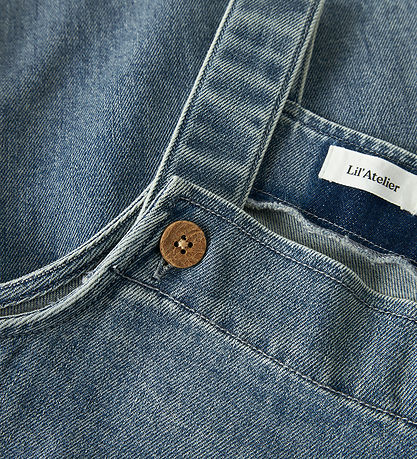Lil Atelier Smækbukser - Loose - NmfDamla - Medium Blue Denim