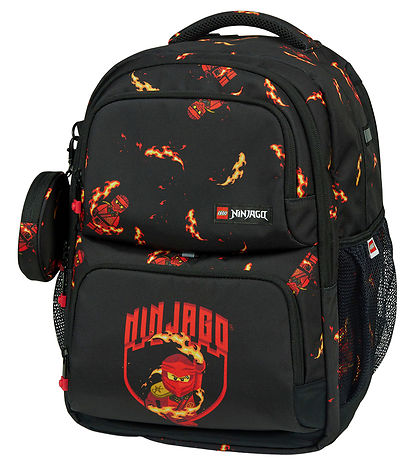 LEGO® Ninjago Skoletaske - Flexifit - Kai - Sort