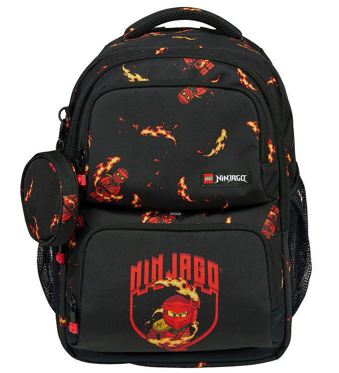 LEGO ® Ninjago Skoletaske - 28 L - Flexifit - Kai - Sort