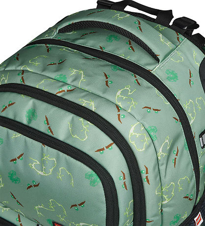 LEGO® Ninjago Skoletaske - Flexifit - Spinjitzu Master - Grøn