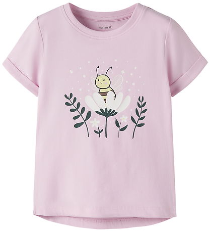 Name It T-shirt - NmfVix - 2-pak - Pirouette/Cloud Dancer