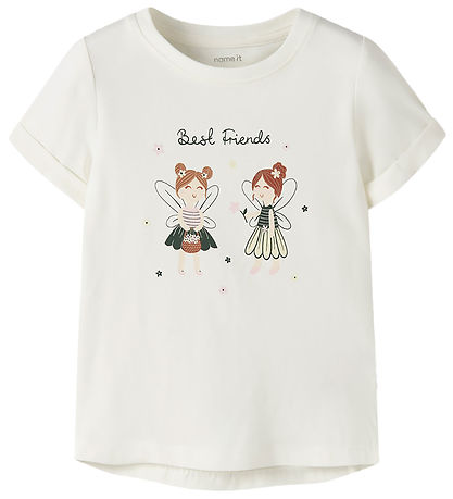 Name It T-shirt - NmfVix - 2-pak - Pirouette/Cloud Dancer