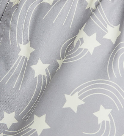 Mini Rodini Swim Shorts - Starfall - Grey