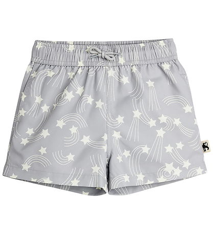 Mini Rodini Swim Shorts - Starfall - Grey