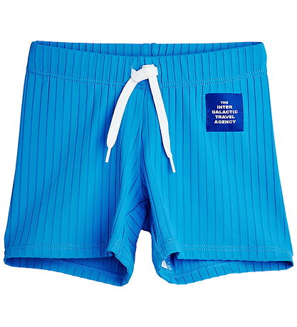 Mini Rodini Badeshorts - UV40+ - Travel Agency - Blå