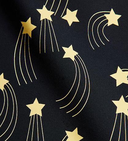 Mini Rodini Badedrakt - UV40+ - Stjernefall - Svart