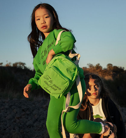 Mini Rodini Backpack - Small - To The Moon - Green