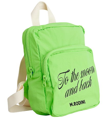 Mini Rodini Backpack - Small - To The Moon - Green