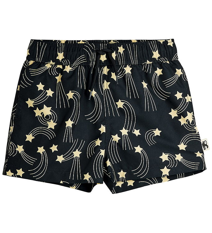 Mini Rodini Badeshorts - Starfall - Sort