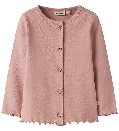 Lil Atelier Cardigan - NmfDimia - Misty Rose