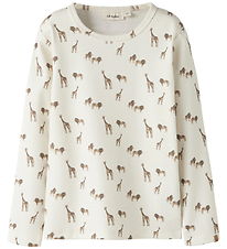 Lil' Atelier Blouse - NmmLayo - Coconut Milk/Lion