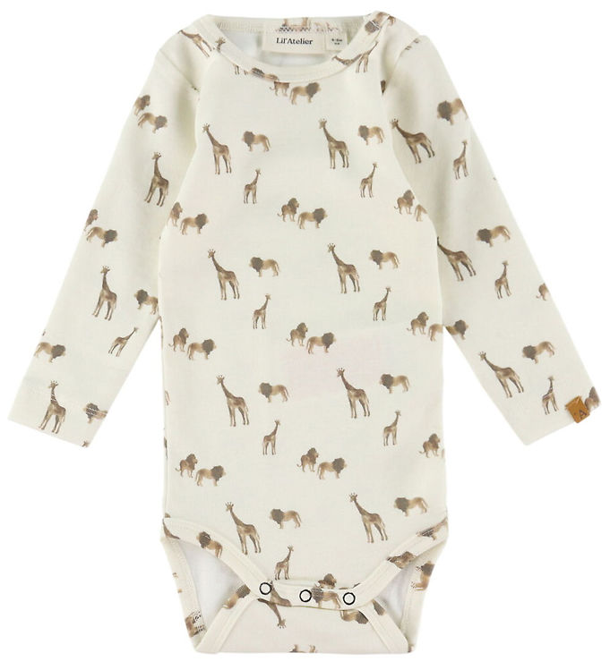 Lil Atelier Layo - Baby Body - Hvid - 80